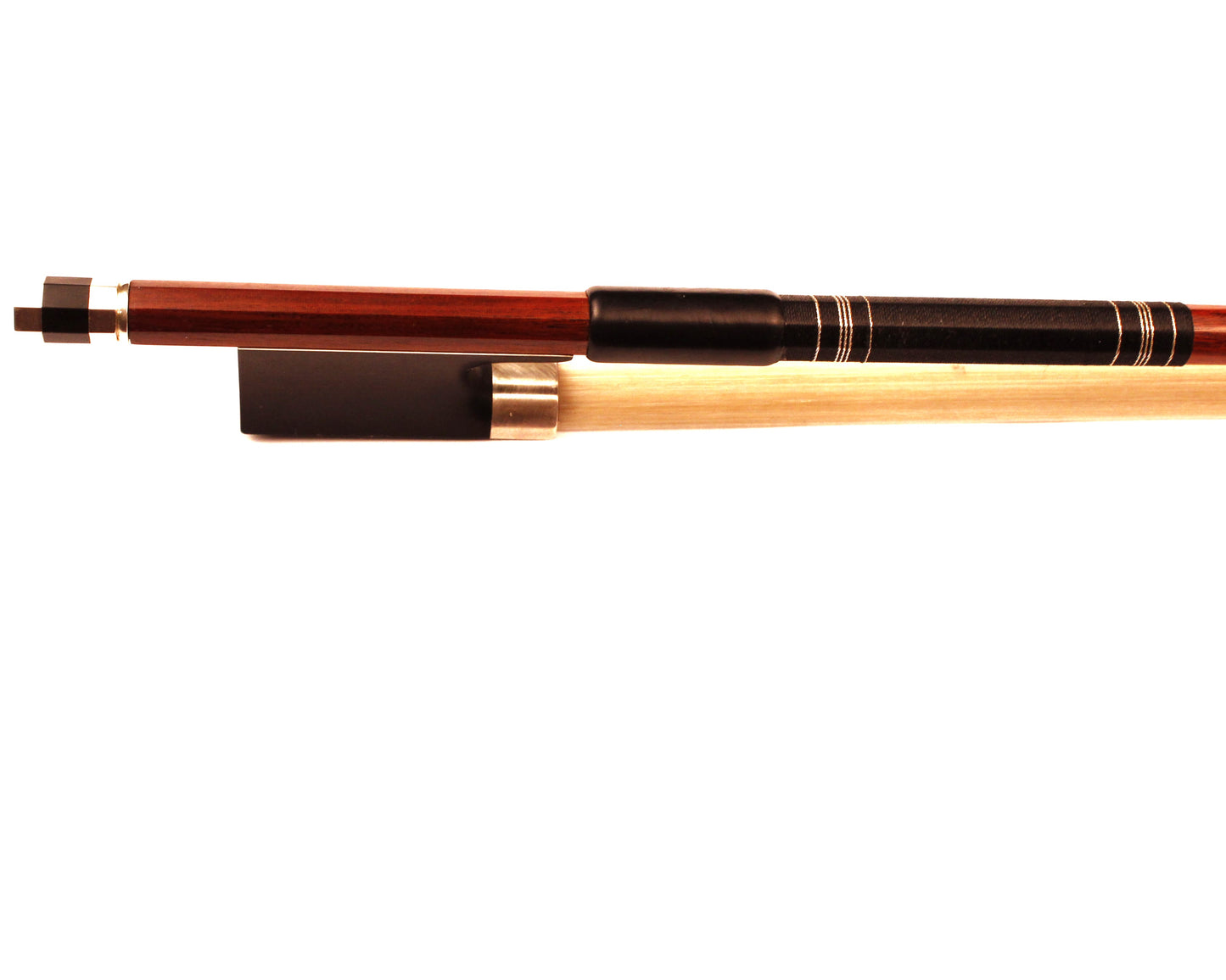 Handcrafted Violin Bow by Renato Casara – Pernambuco Wood, Silver Mounted