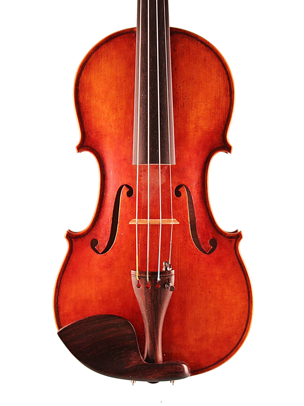 Violino envelhecido inspirado na tradição Guarneri